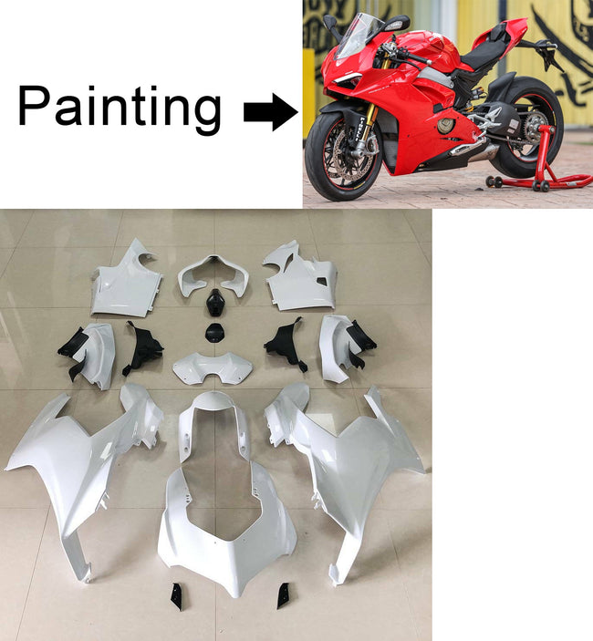 2018-2019 Ducati Panigale V4 V4S V4SP Injection Fairing Kit Bodywork #105 Amotopart