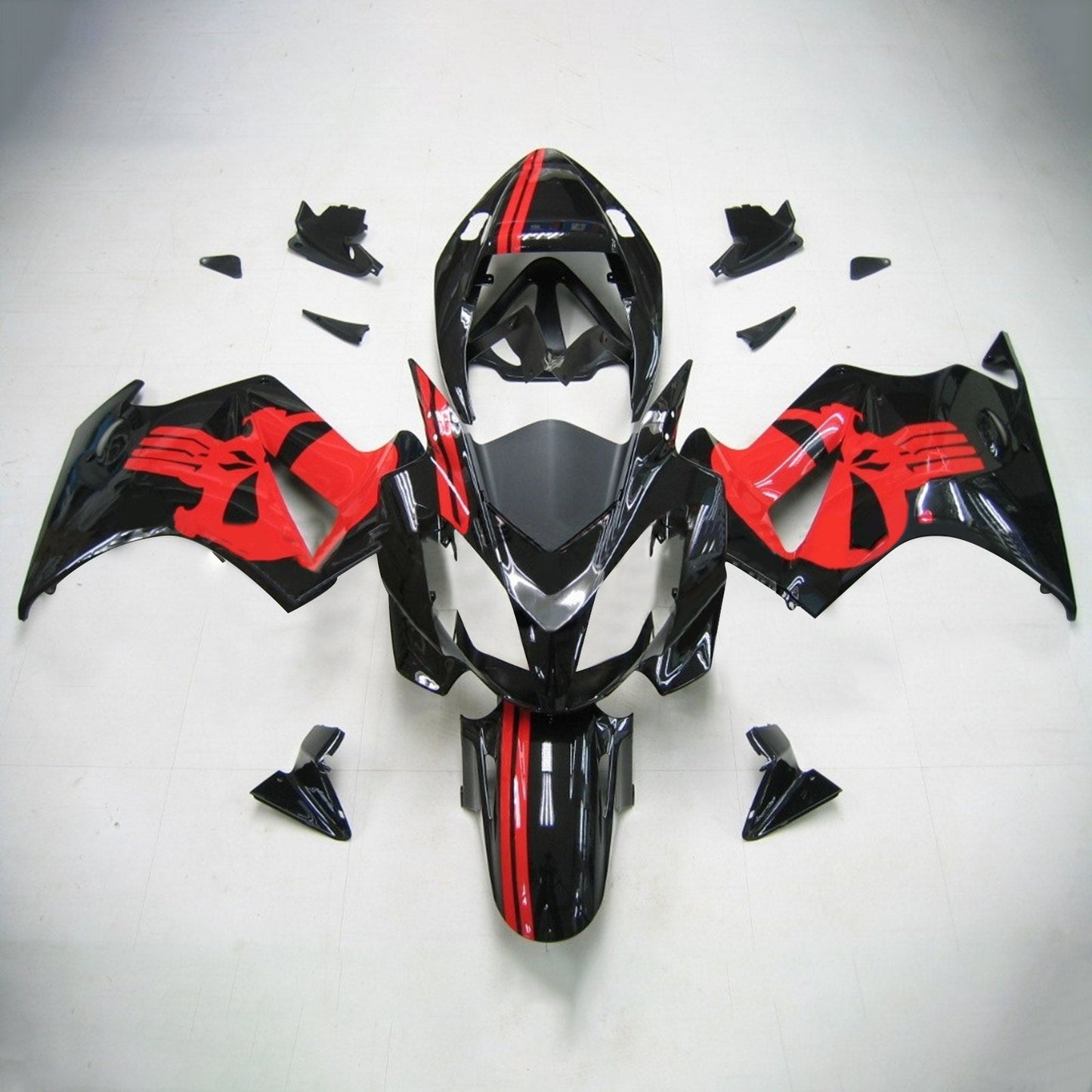 2002-2012 Honda VFR800 Injection ABS Plastic Bodywork Fairing 001# #1