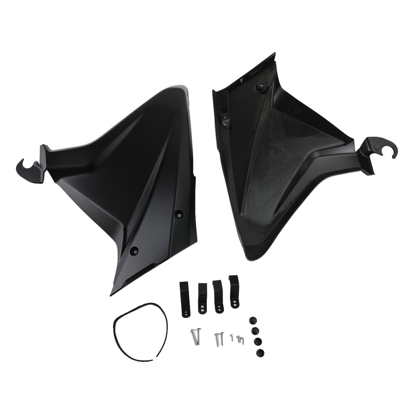 Side Frame Cover Panels Trim Fairings Cowls For Honda CBR650R 2019-2021 Black