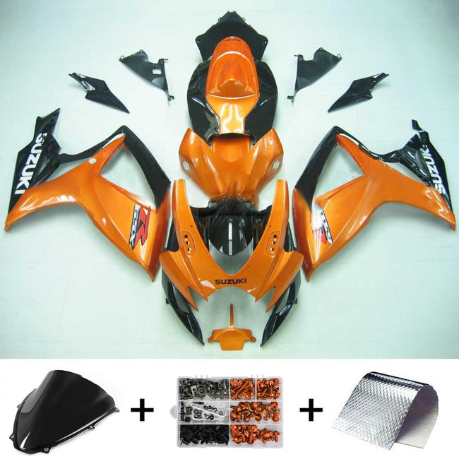 2006-2007 Suzuki GSXR 600/750 K6 Amotopart Injection Fairing Kit Bodywork Plastic ABS #132