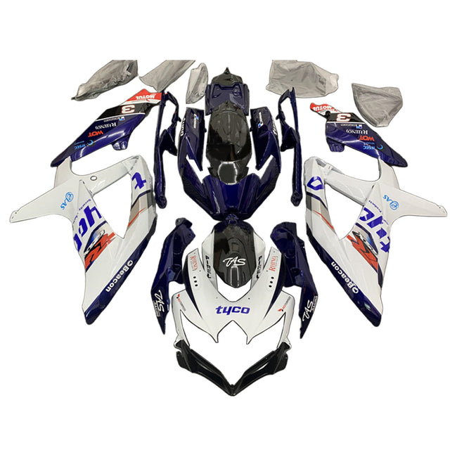 2008-2010 Suzuki GSXR 600/750 K8 Fairing Kit Bodywork Plastic ABS