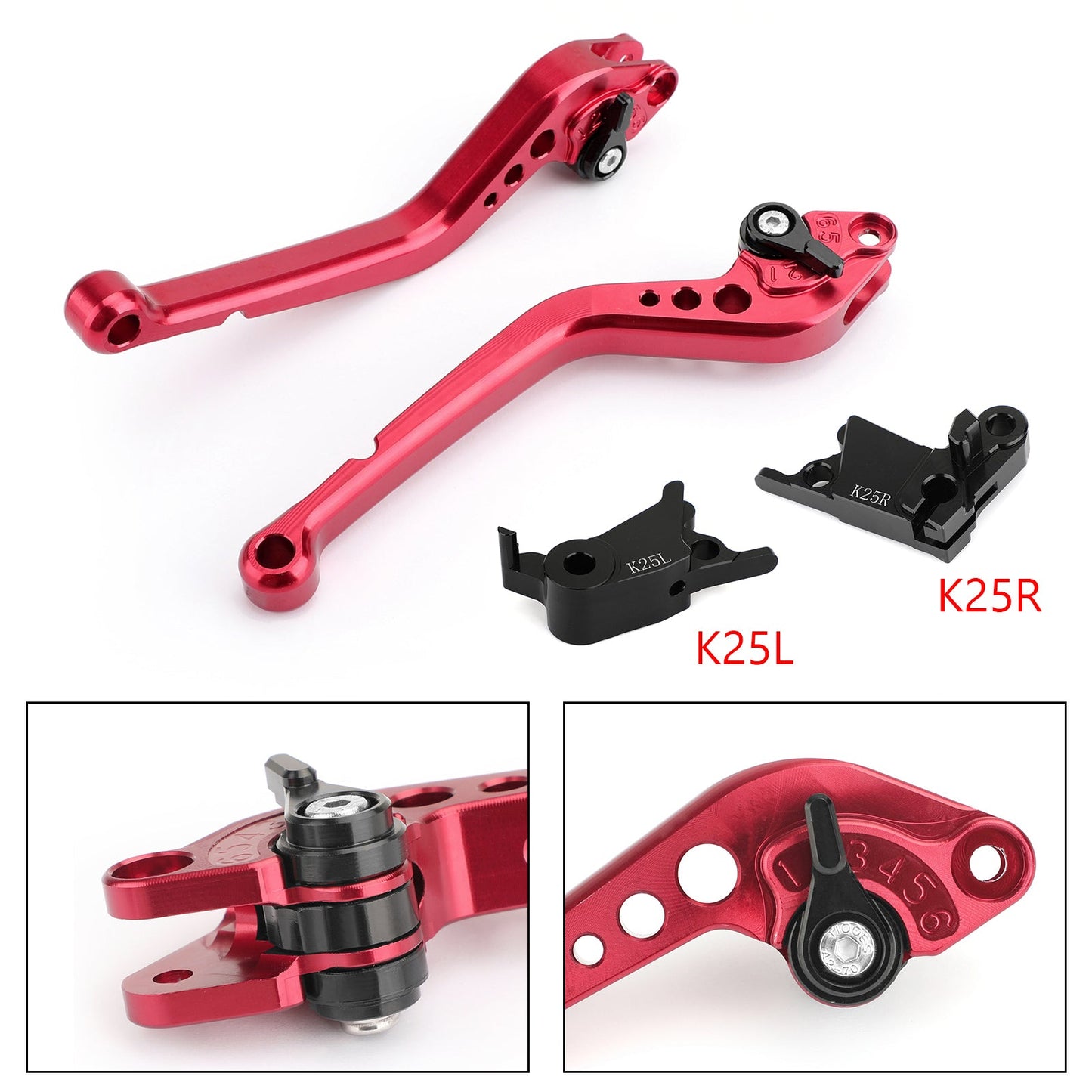 Long Clutch Brake Lever For KTM 790 Duke Before 2019 Silver Generic