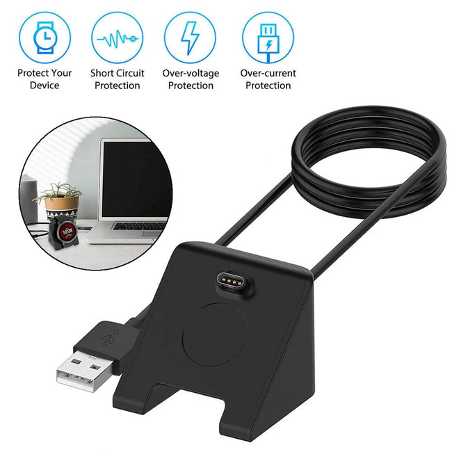 USB Charging Cradle Dock Cable Charger Fit for Garmin Fenix 5 5S 5X Plus Watch