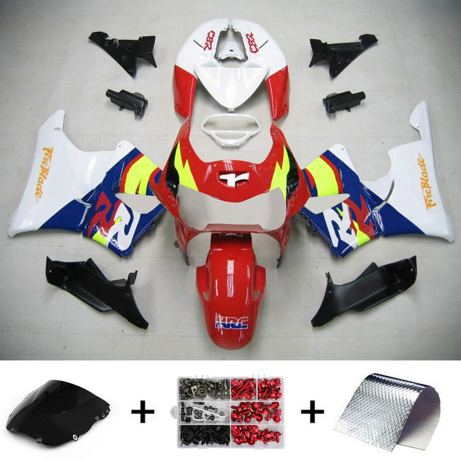 1998-1999 Honda CBR900RR 919 Amotopart Injection Fairing Kit Bodywork Plastic ABS #108