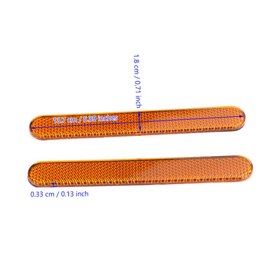 Rear Mudguard Fender Reflector For Harley Sportster 883 1200 X48