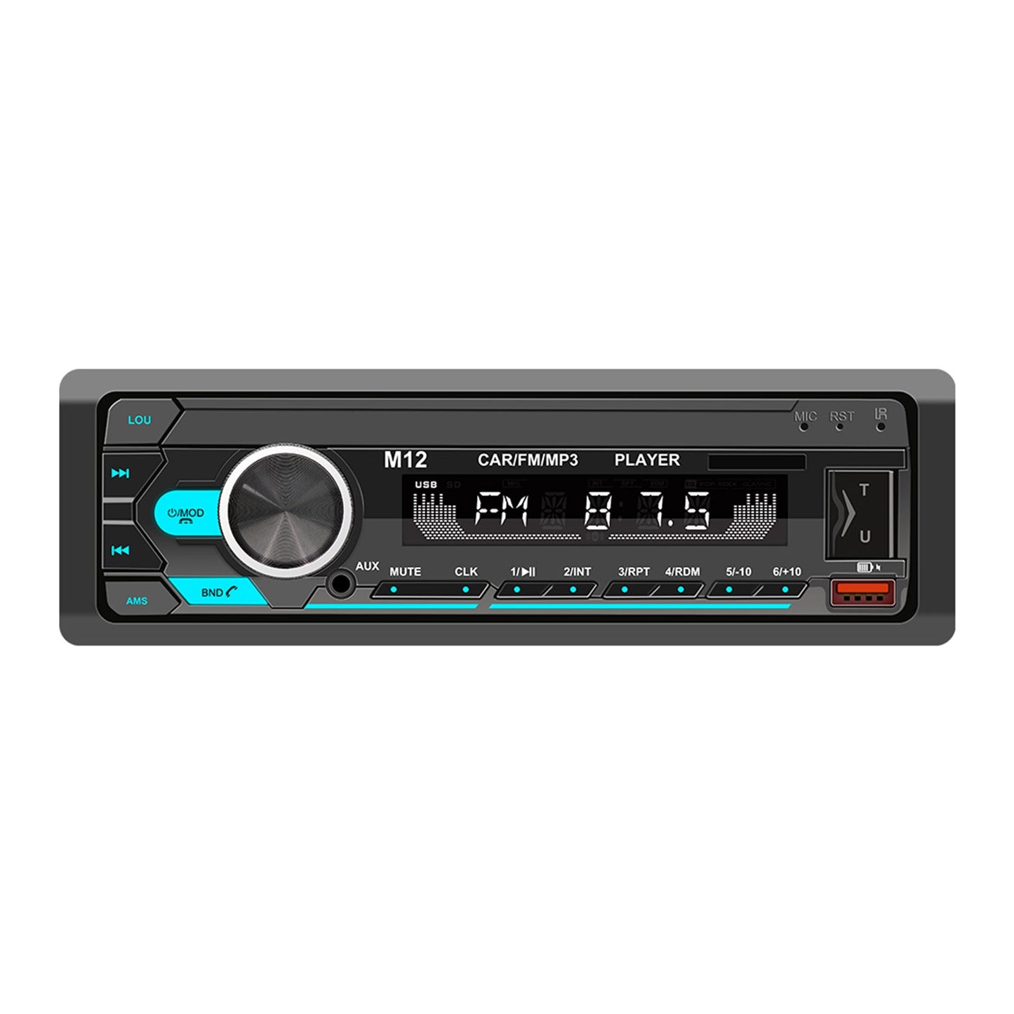 AI smart Bluetooth Stereo Radio FM Car MP3 Player Positioning to Find a Car