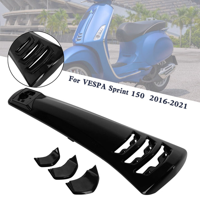 ABS Steering Horn Cover fairing For VESPA Sprint Primavera 125/150 14-21 Black