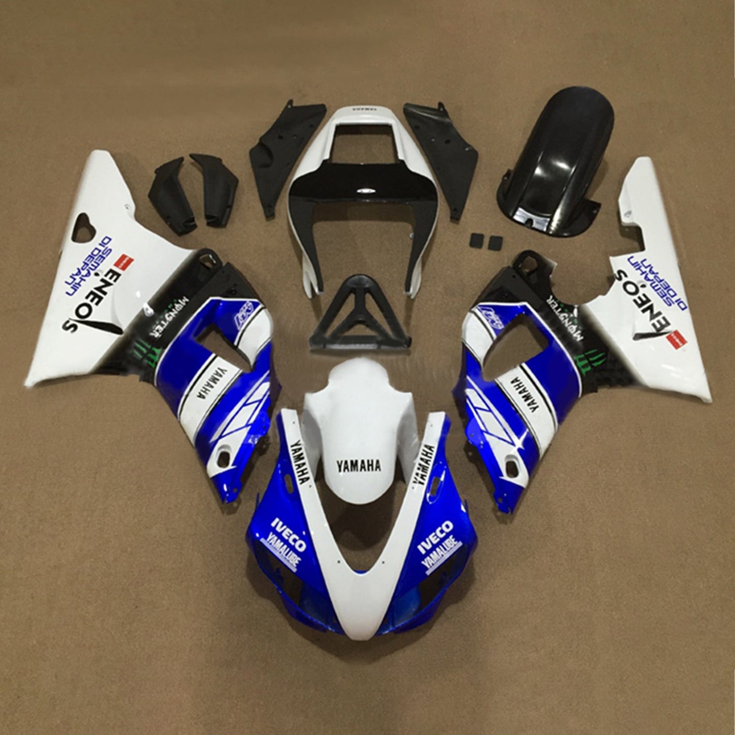 1998-1999 Yamaha YZF 1000 R1 Injection Fairing Kit Bodywork Plastic ABS#123