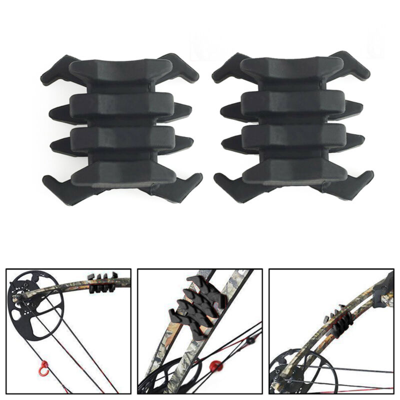 Split Bow Vibration Quad Stabilizer Compound Limbsaver Super 2X Limb Dampener