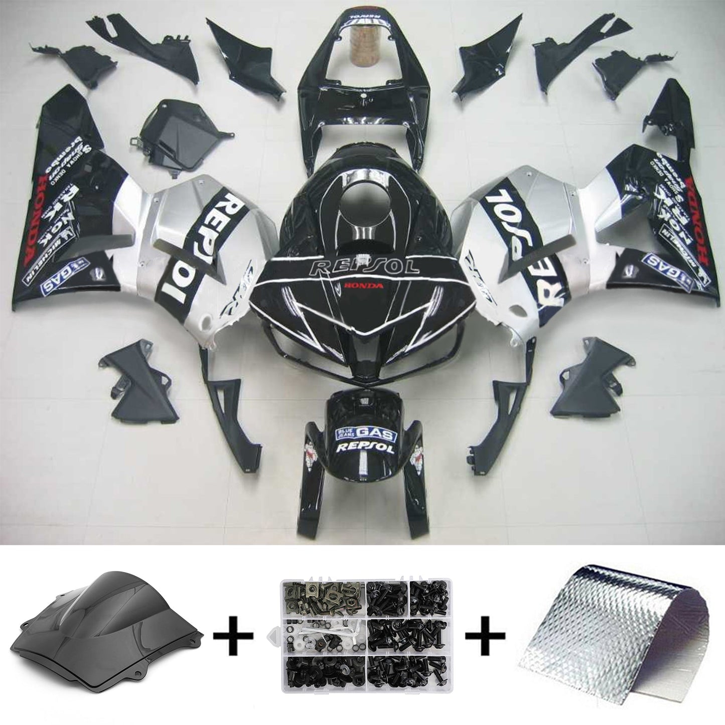 2013-2023 Honda CBR600RR F5 Injection Fairing Kit Bodywork Plastic ABS #101