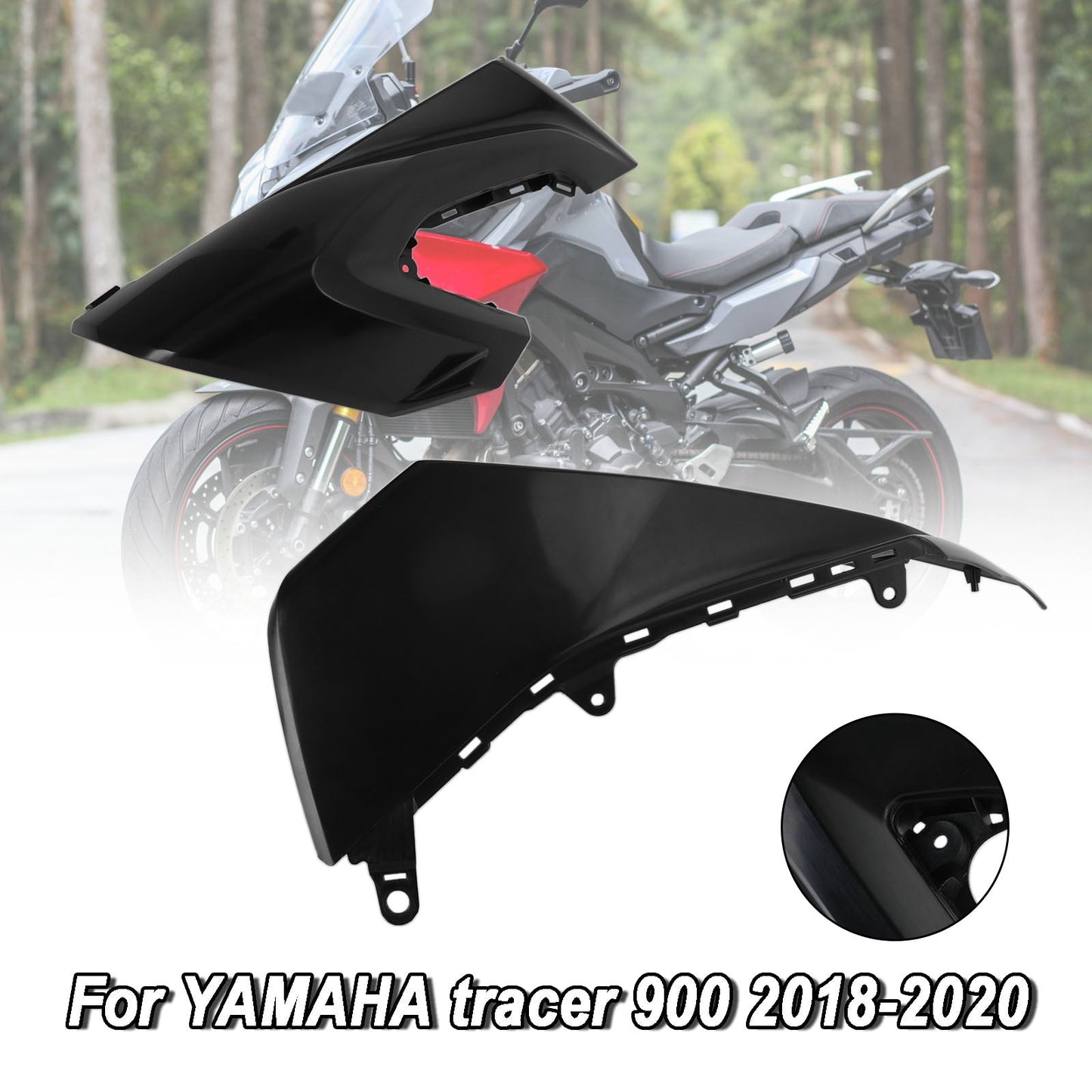 Unpainted Radiator Side Fairing Panels For Yamaha Tracer 900/GT 2018-2020