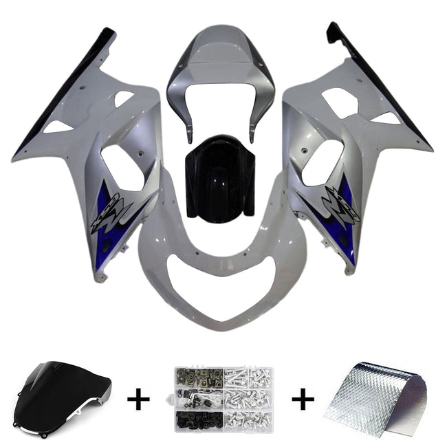 2000-2002 Suzuki GSXR1000 K1 K2 Fairing Kit Bodywork Plastic ABS