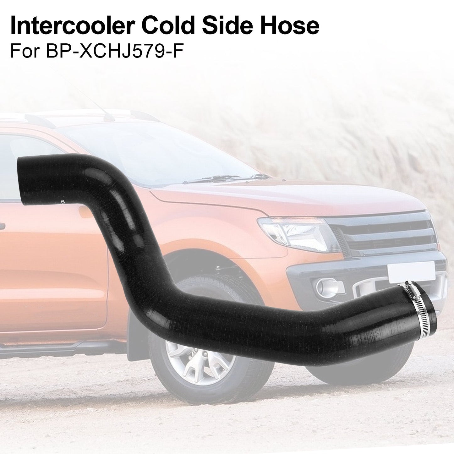 2012+ Mazda BT50 Ford Ranger PX 3.2L New Intercooler Cold Side Hose Black BP-XCHJ579-F