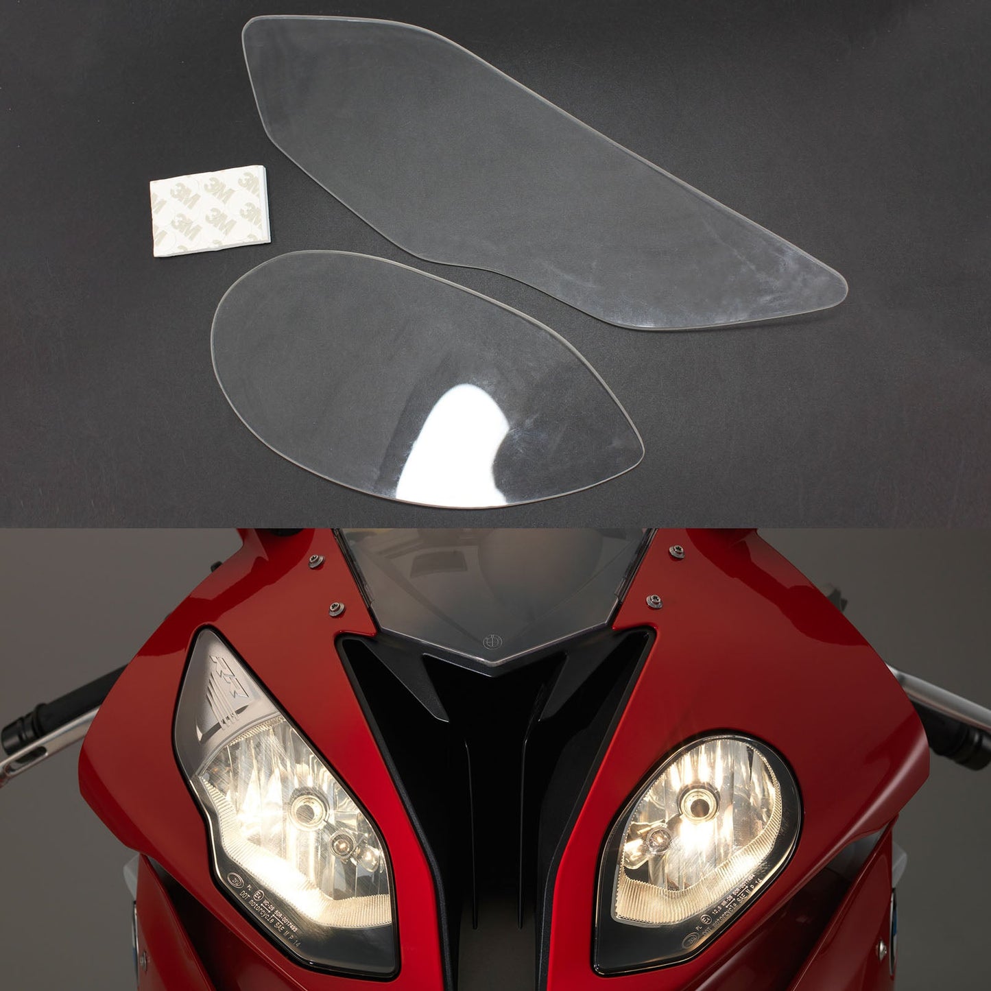 Front Headlight Lens Protection Lamp Lens Cover Clear Fit For Bmw S1000Rr 15-18