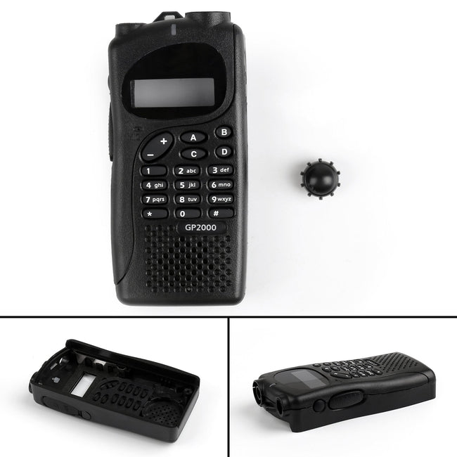 1x Front Outer Case Housing Cover Shell For Motorola GP2000 Walkie Talkie Radio