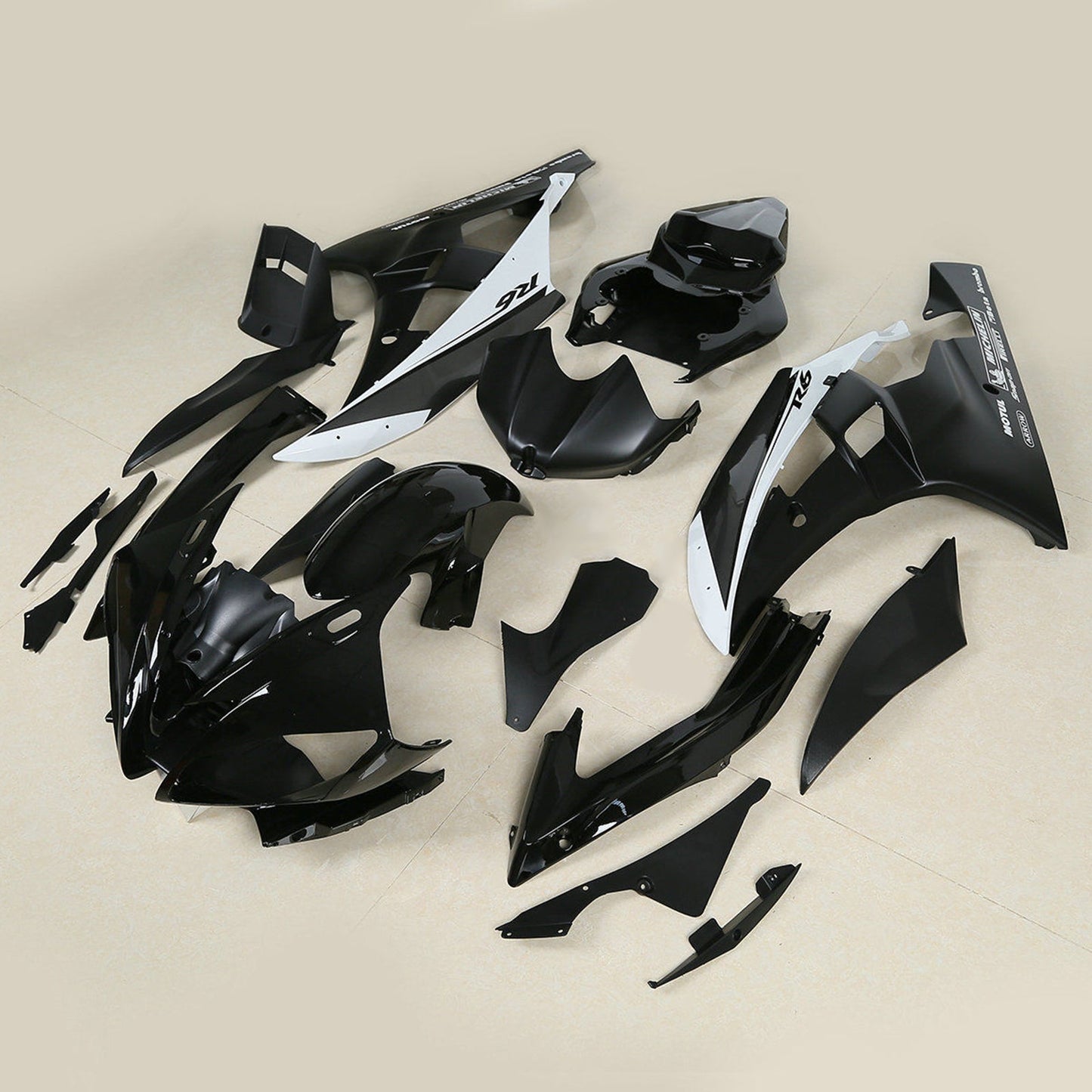 2006-2007 Yamaha YZF R6 YZF-R6 INJECTION Plastic Fairing Bodywork Kit #25