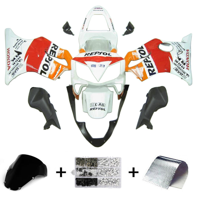 2001-2003 Honda CBR600 F4i Injection Fairing Kit Bodywork Plastic ABS #106