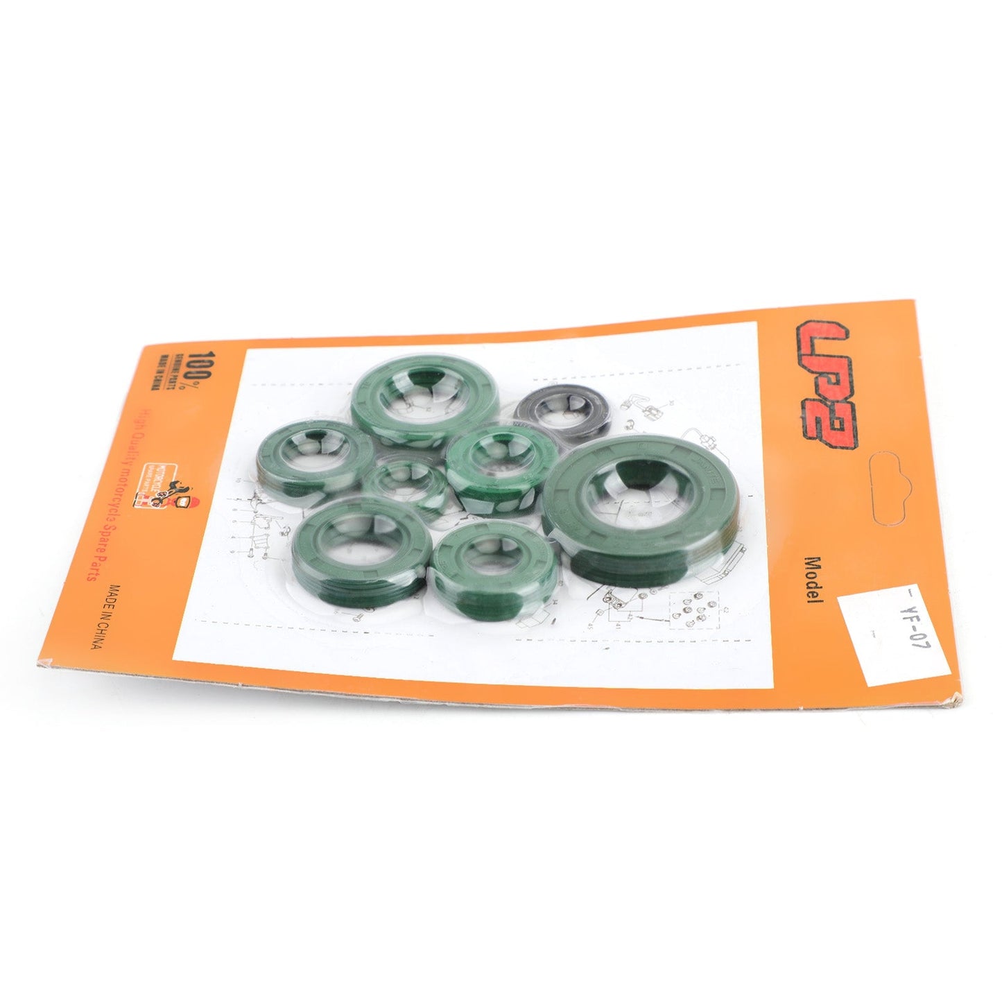 8pcs Engine Oil Seal Kit for Honda CR80R Expert 86-2002 CR85R Expert 03-2007