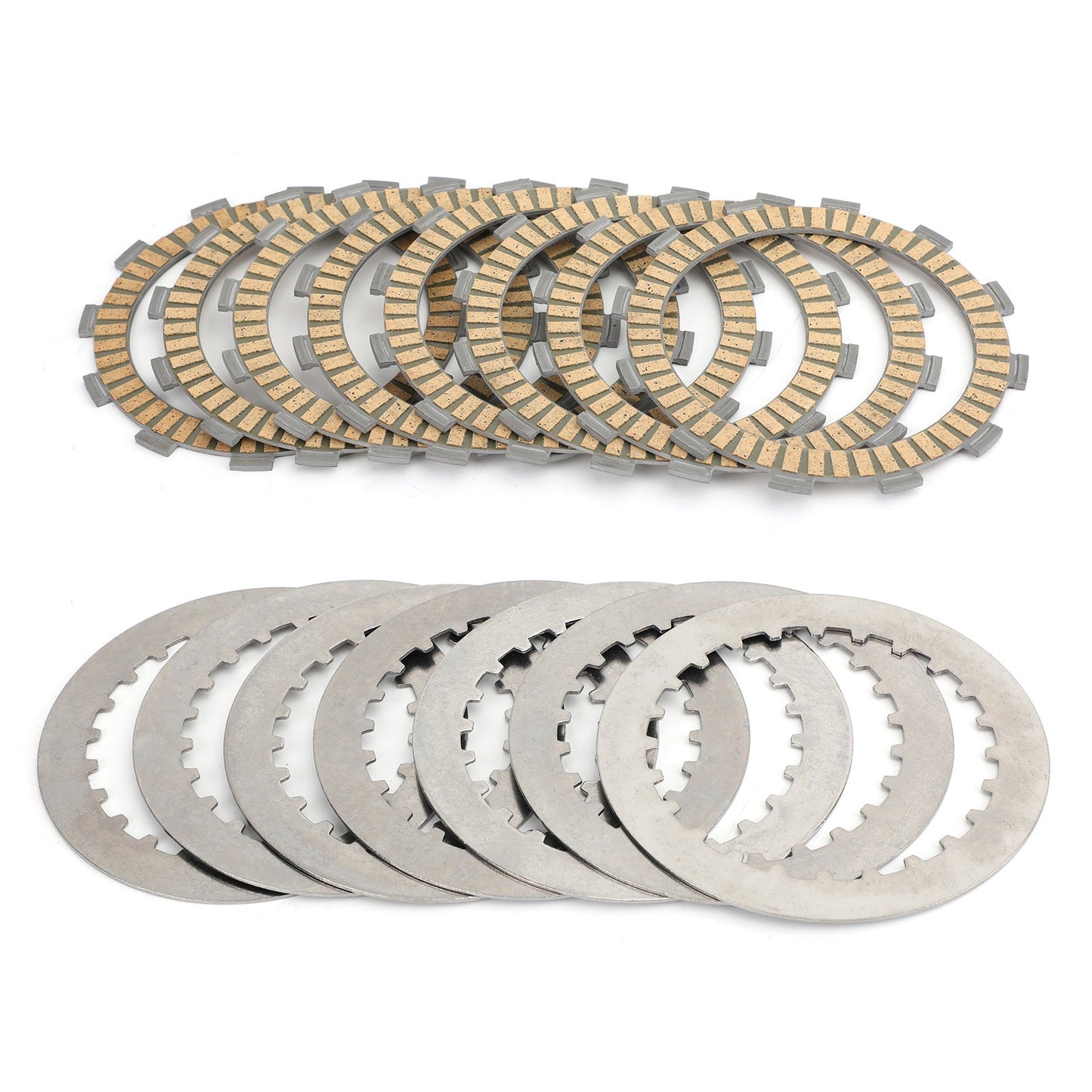 Clutch Plate Kit - Friction & Steel Plates For Honda CR125 RY/R1/R2/R3 R4/R5/R6/R7 CRF250R