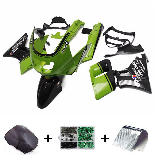 1993-2007 Kawasaki ZZR400 ZZR600 Injection Fairing Kit Bodywork Plastic ABS#113