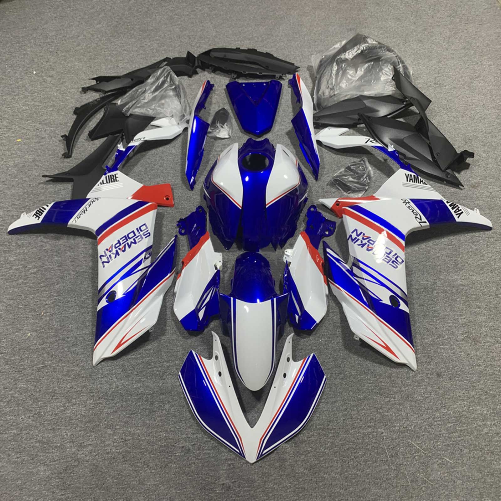 2019-2021 Yamaha YZF-R3 R25 Amotopart Injection Fairing Kit Bodywork P ...