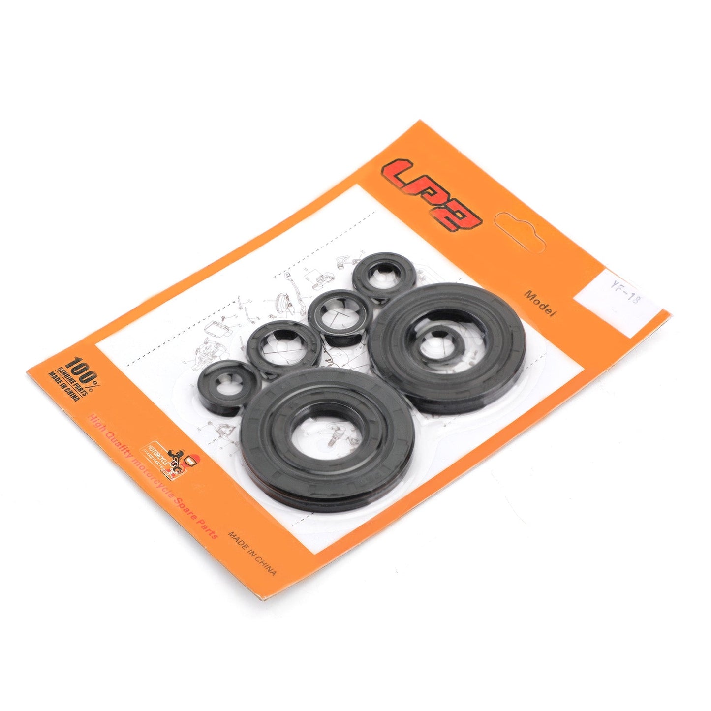 9pcs Engine Oil Seal Kit Set for Honda CRF250R 2010-2017 crf250r CRF-250R