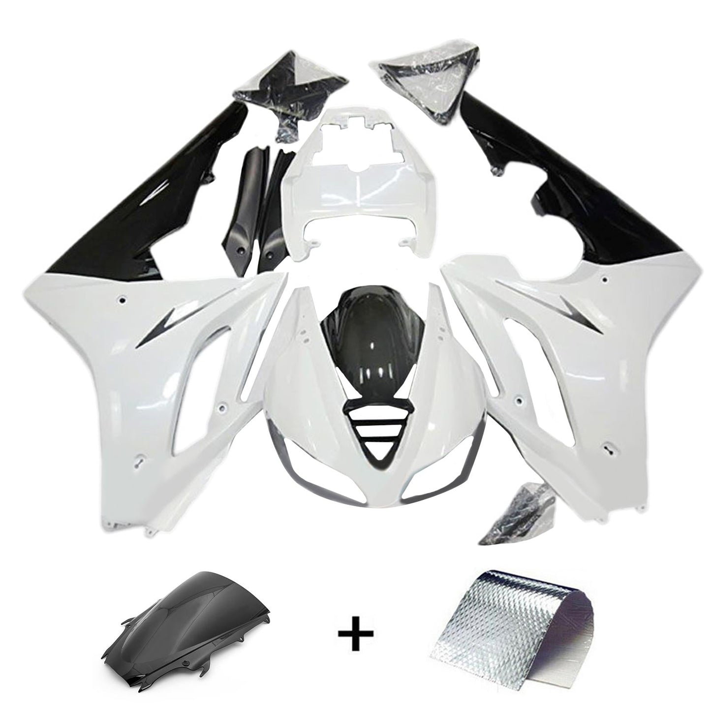 2009-2012 Triumph Daytona 675 Fairing Kit Bodywork Plastic ABS