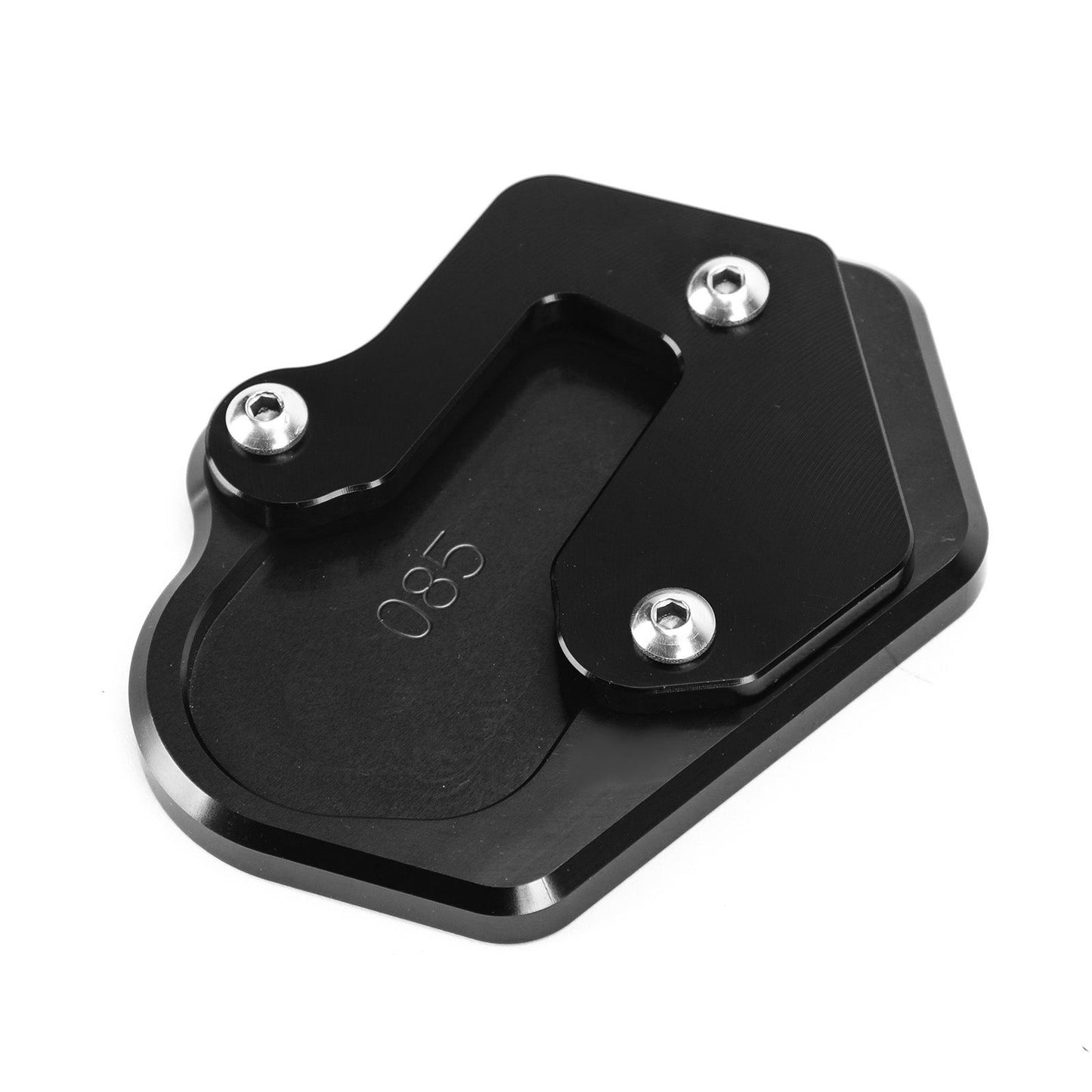 Kickstand Side Stand Extension Pad Fit For BMW F900R 2020 BLK