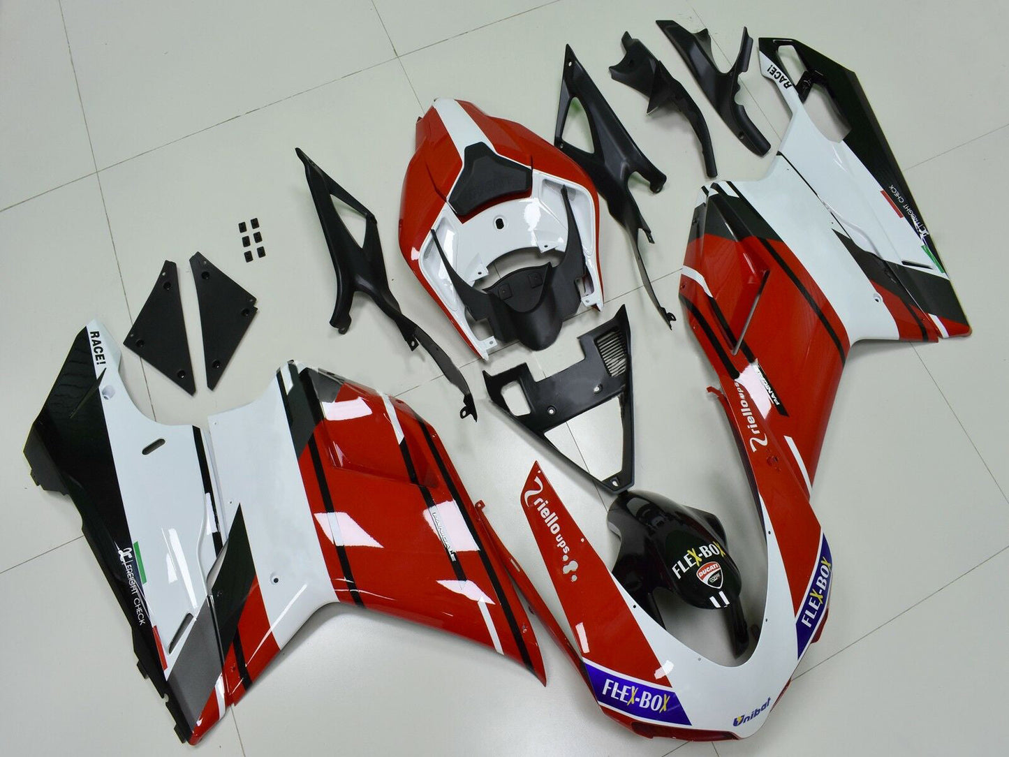 2007-2011 Ducati 1098 1198 848 ABS Fairing Kit Bodywork #26