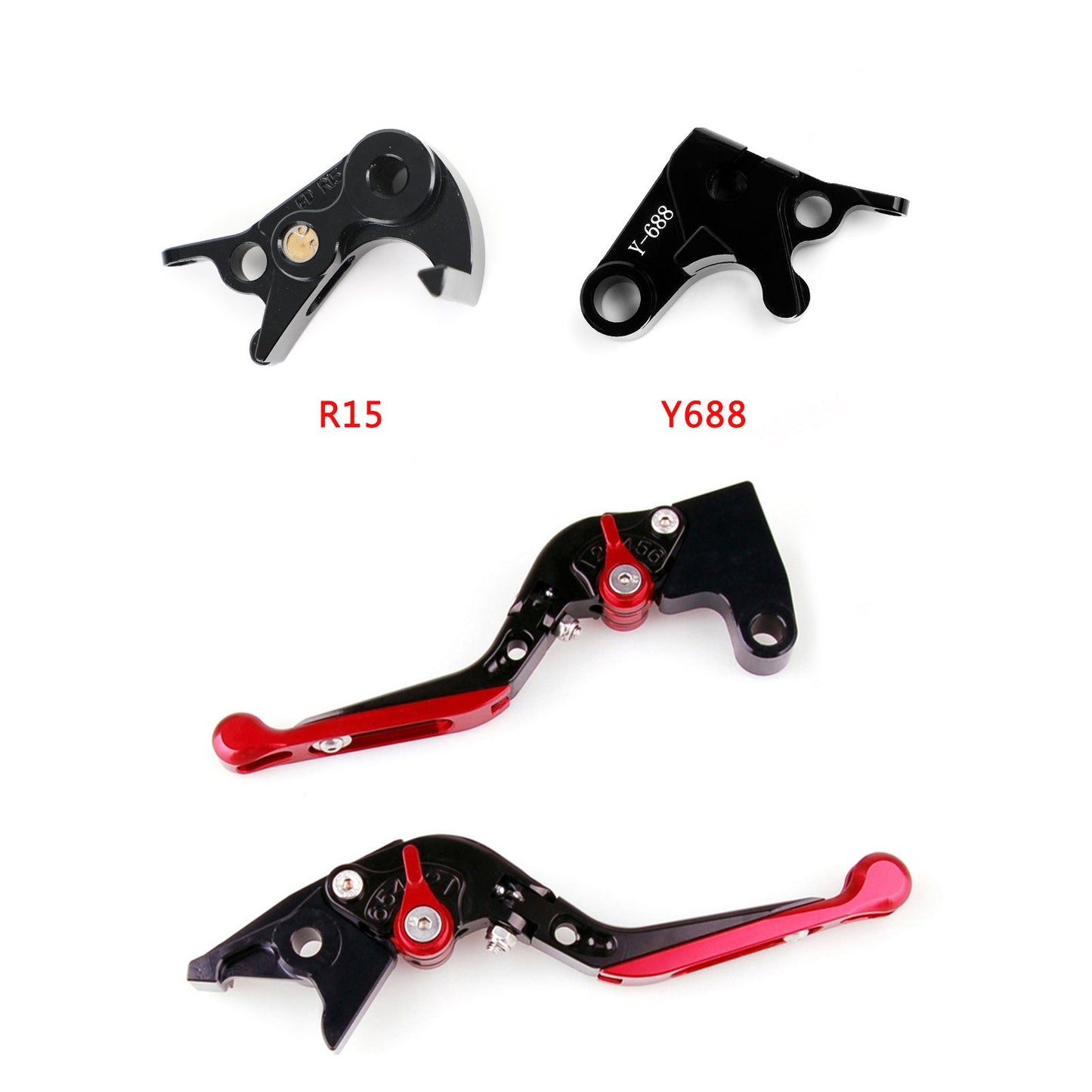 Adjustable Clutch Brake Lever for Yamaha YZF R1/R1M/R1S 15-2021 YZF R6 17-2020