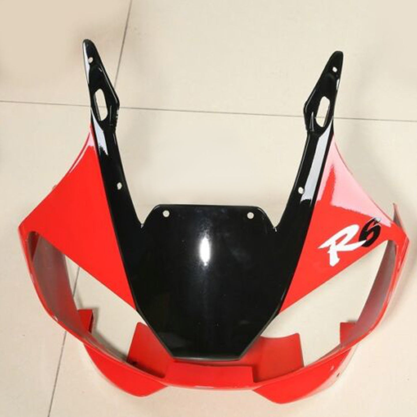 1998-2002 Yamaha YZF R6 Red White Black Fairing Bodywork Kit #15