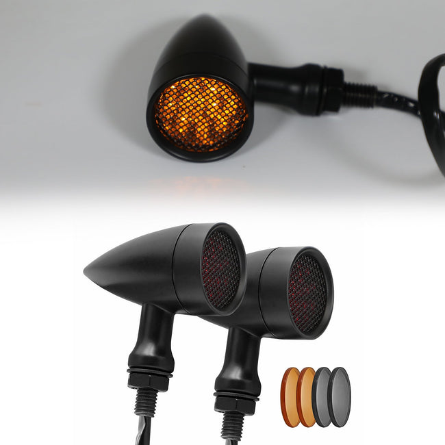 M10 Universal Motorcycle Turn Signal Light Indicators Blinker Lamp