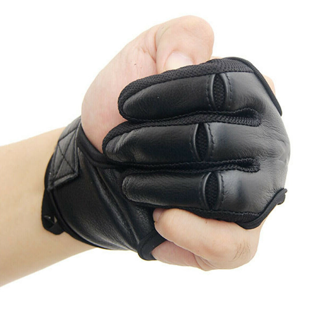 Finger Glove Tab Protector Huntin Leather Gear 3 Guard Bow Archery Traditional
