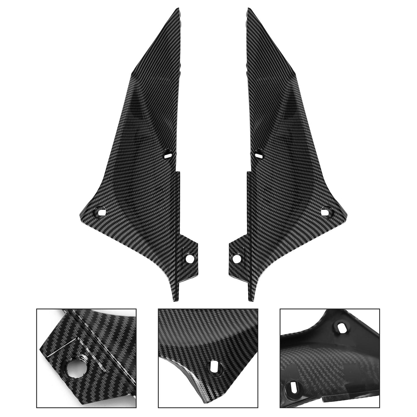 Gas Tank Side Trim Cover Panel Fairing Cowl for Yamaha YZF R1 2002-2003 Carbon