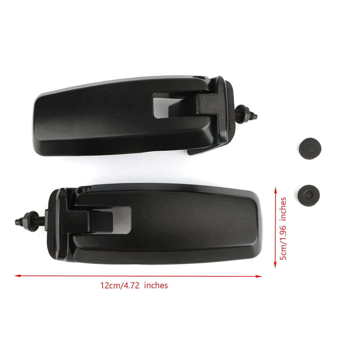 Rear Left + Right Liftgate Window Glass Hinges Fit Ford Escape 2008-2012