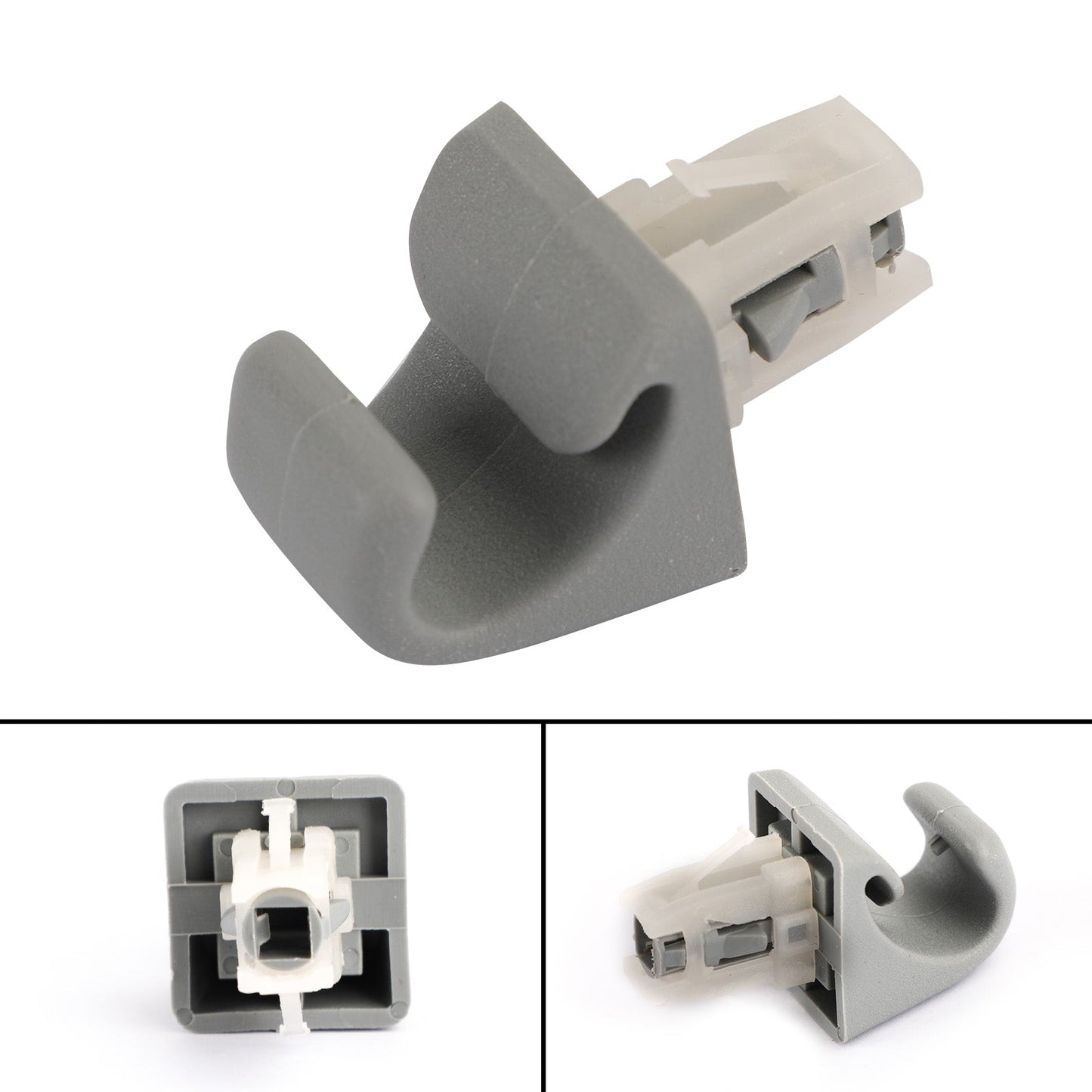 Gray Sun Visor Clip Fit For many Toyota Camry Corolla Highlander RAV4 Prius Solara