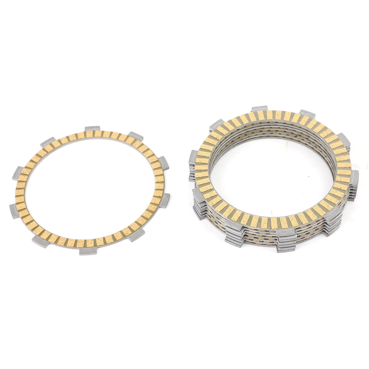 Clutch Plate Kit - Friction Plates For Honda CB600F CBF600 CBR600 CBR600RR VFR800 CBR900 GSR400