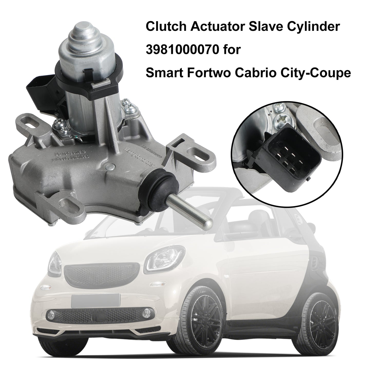 3981000070 Clutch Actuator Slave Cylinder Fit for Smart Fortwo Cabrio City-Coupe