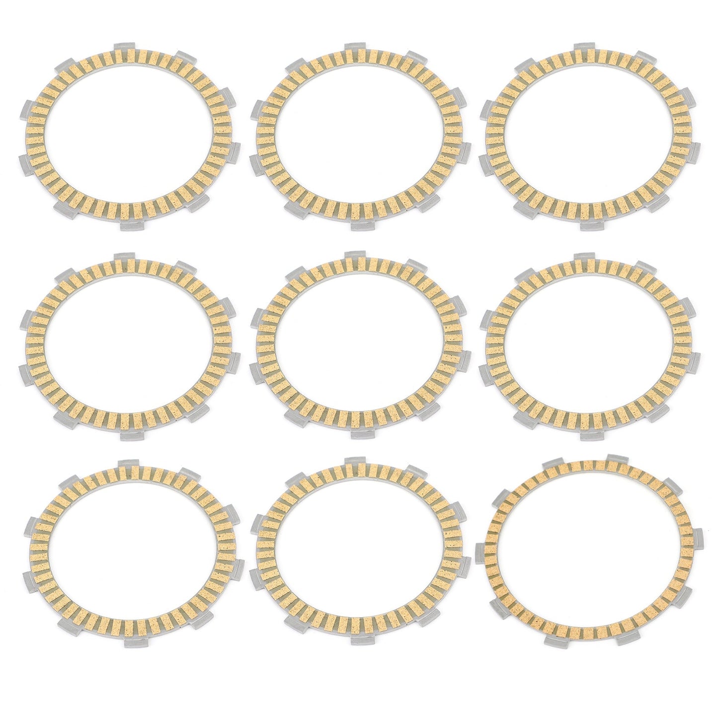 Clutch Plate Kit - Friction Plates For Suzuki GSXR600 Honda CBR CBF 600 VFR 700 750 800 Triumph TT600 Daytona 600 675