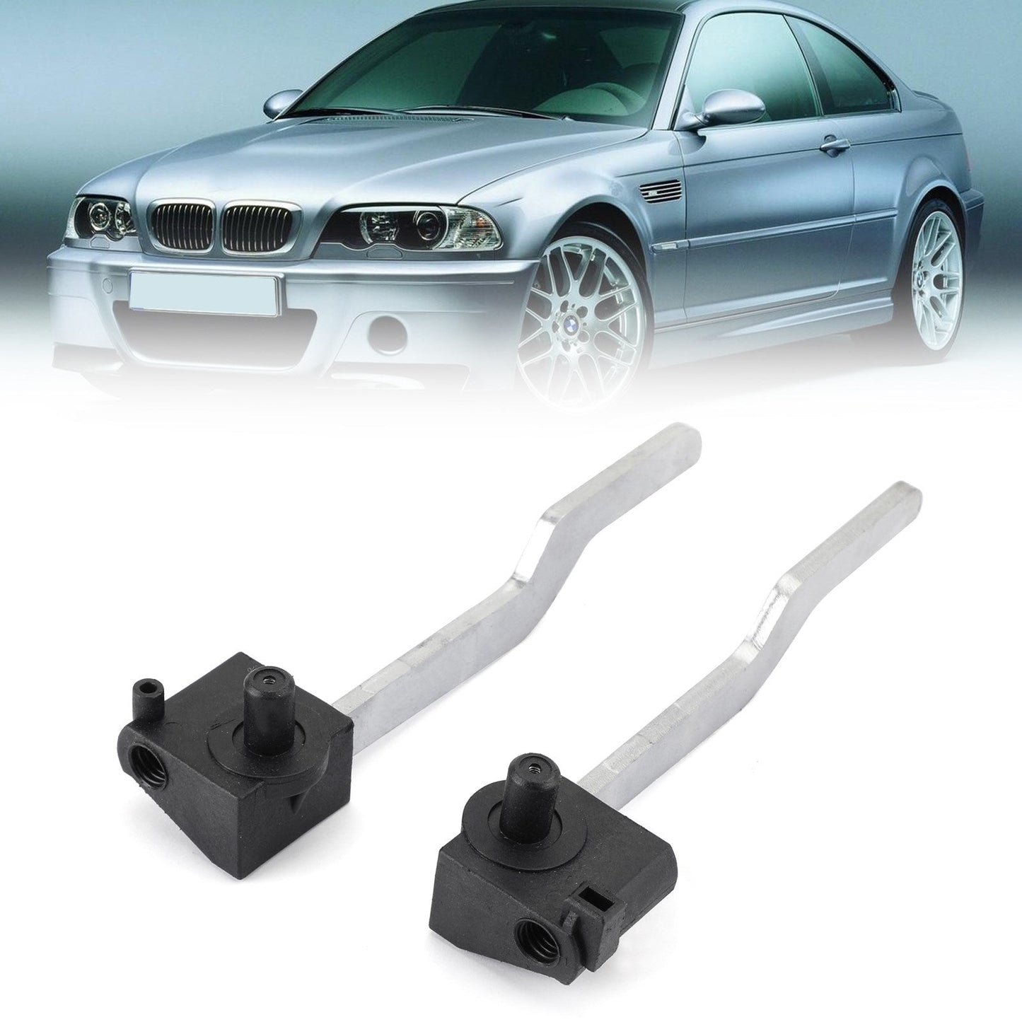 Convertible Top Lock Latch Lever Repair Kit RH & LH Pair For BMW M3 E46 00-2006