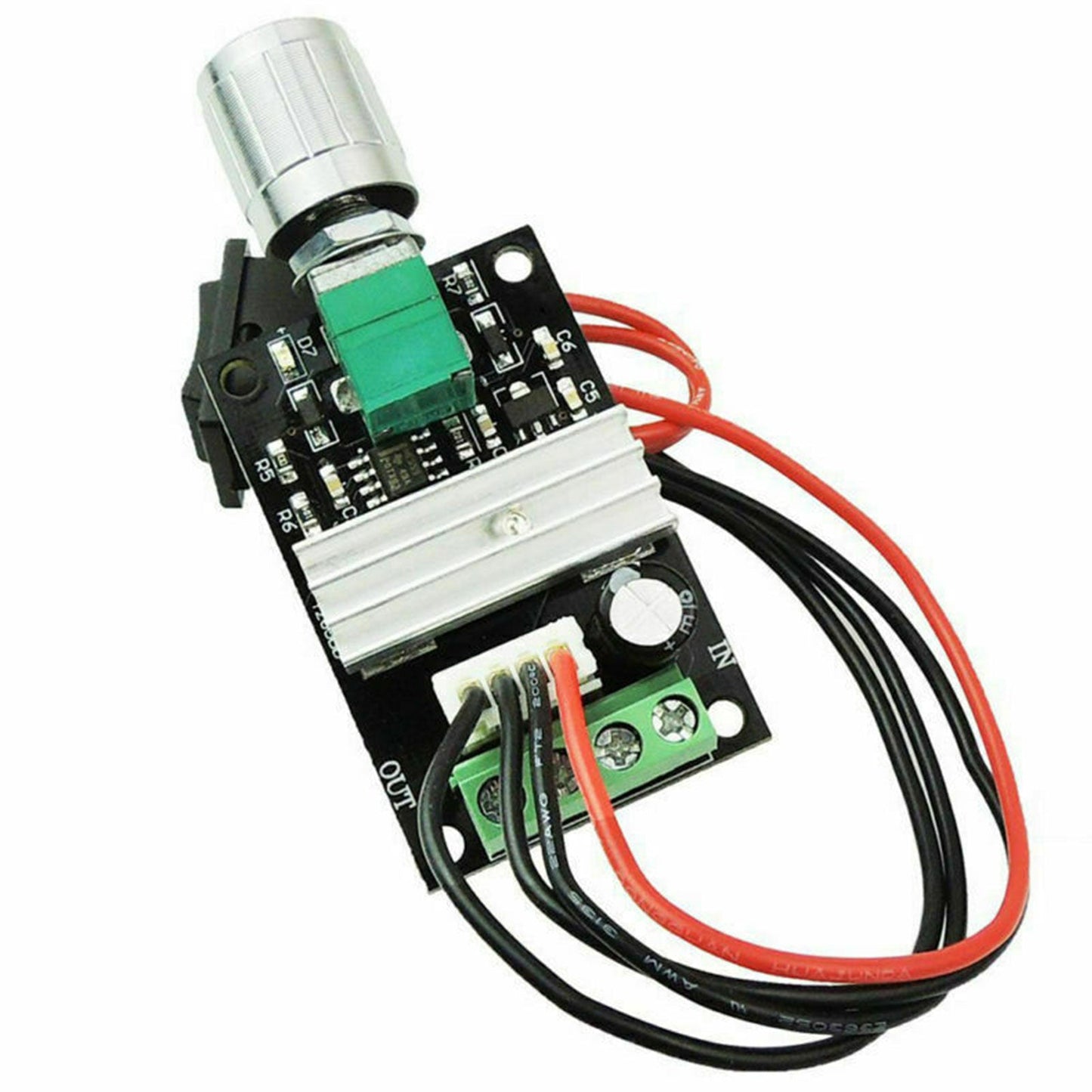 DC Motor Speed Switch Controller 3A 10V 12V 24V Control Reversible PWM Regulator