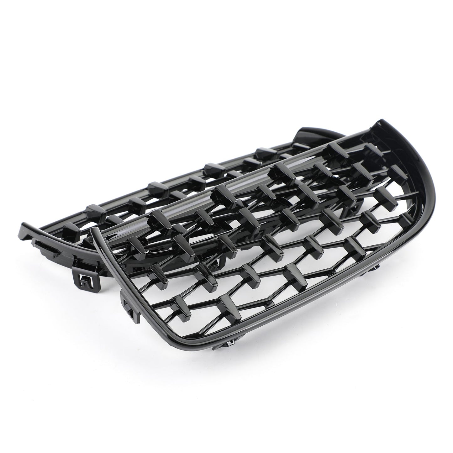 Meteor Black Kidney Grill Mesh Grille Fit BMW E90 3 Series Sedan 2005-2008