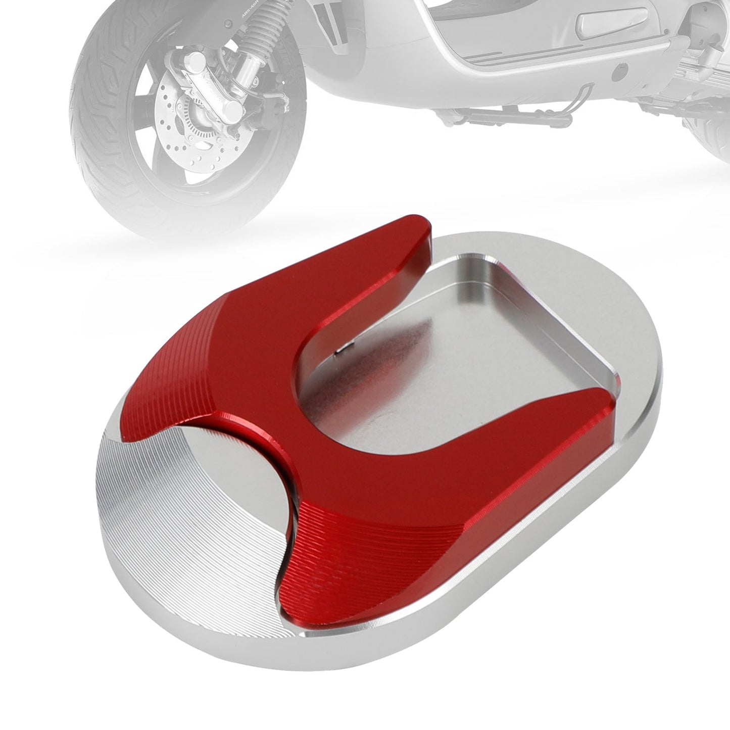 Kickstand Enlarge Plate Pad fit for Vespa GTS300 2013?2020