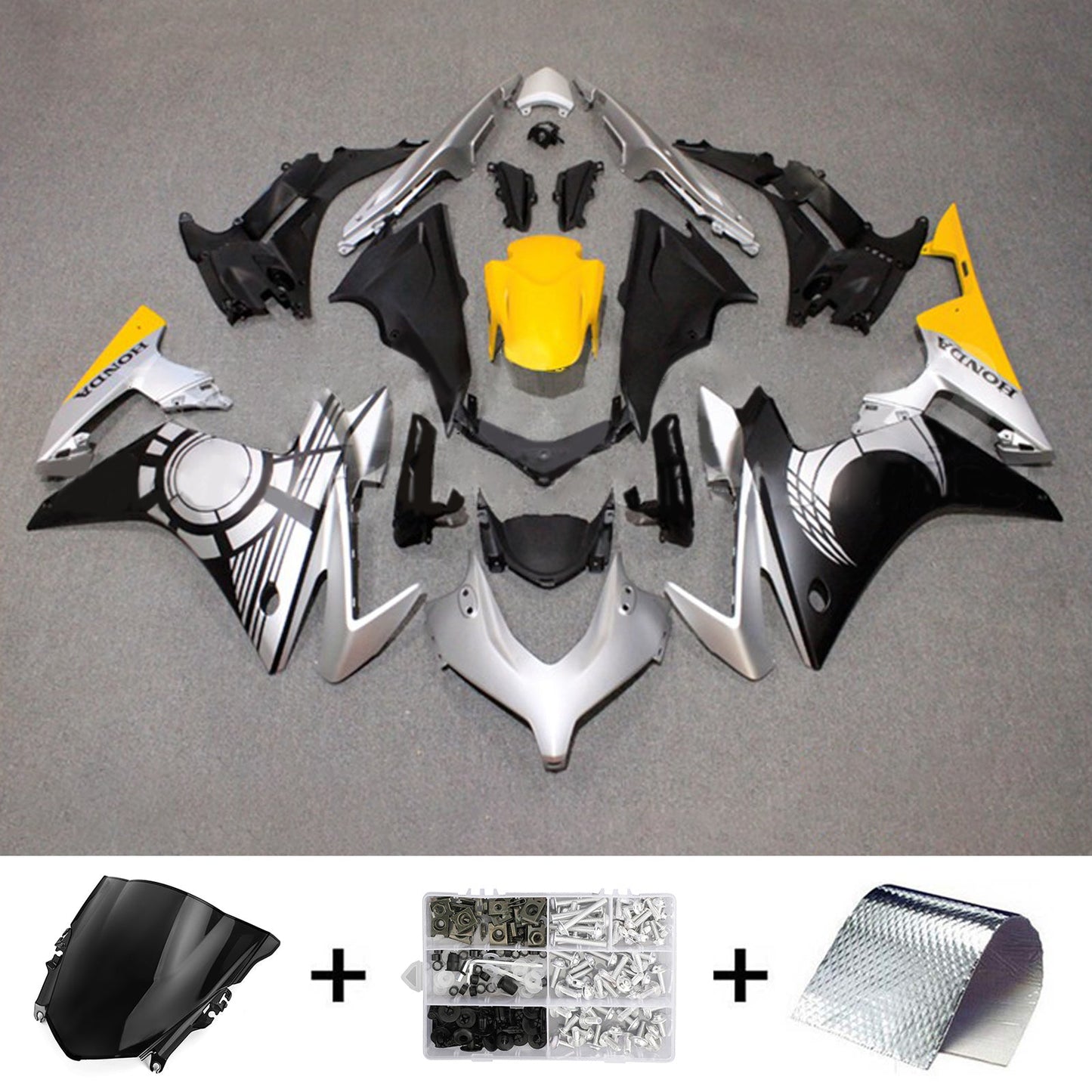 2013-2015 Honda CBR500R Injection Fairing Kit Bodywork Plastic ABS#111