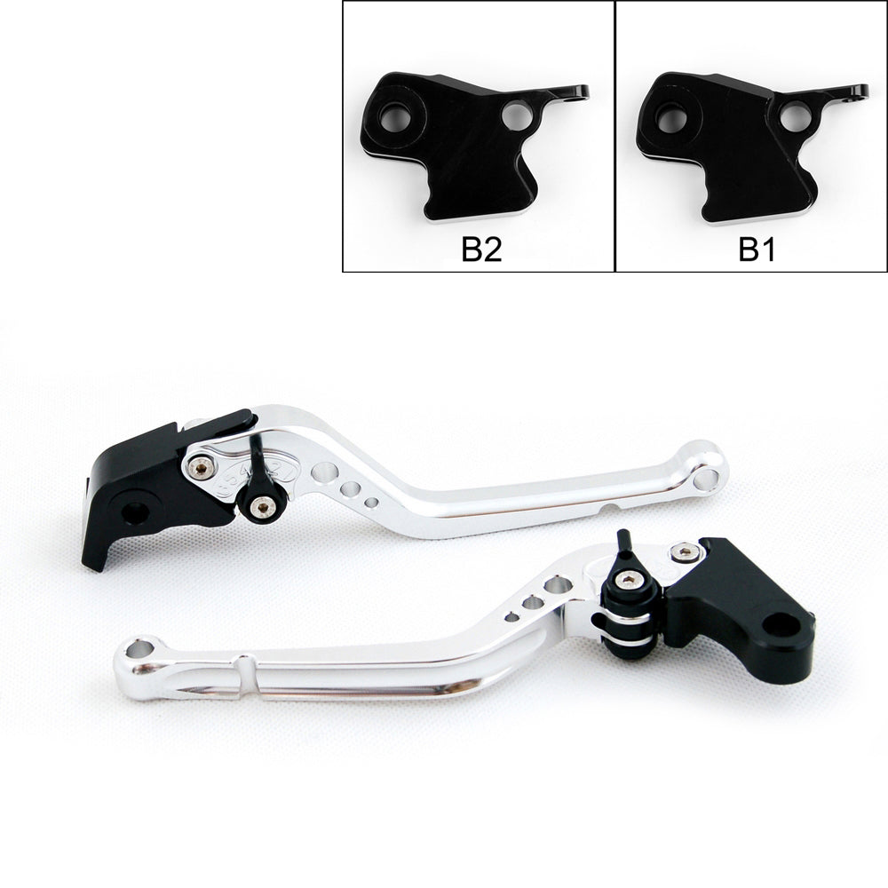 Long Brake Clutch Levers For BMW K1600 K 1200 1300 S/R/GT R1200R/S/GS Black