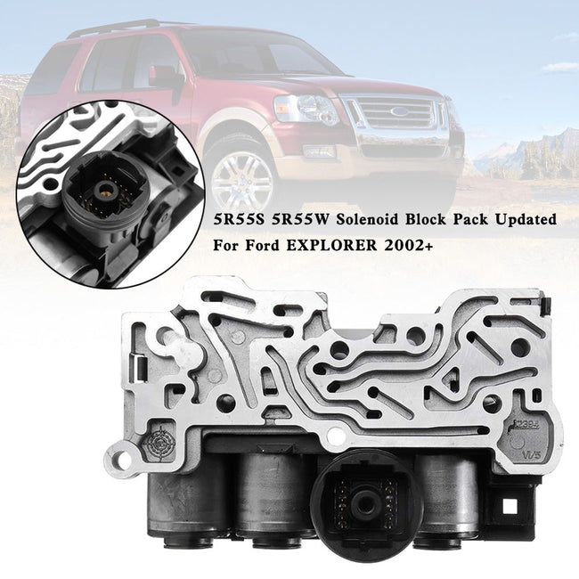 Falcon FG 4.0L 5.4L 2008-2010 5R55S 5R55W Solenoid Block Pack Updated