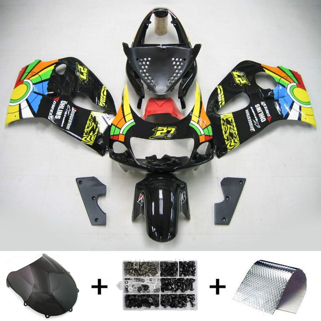 1996-2000 Suzuki GSXR 600/750 Amotopart Injection Fairing Kit Bodywork Plastic ABS #107