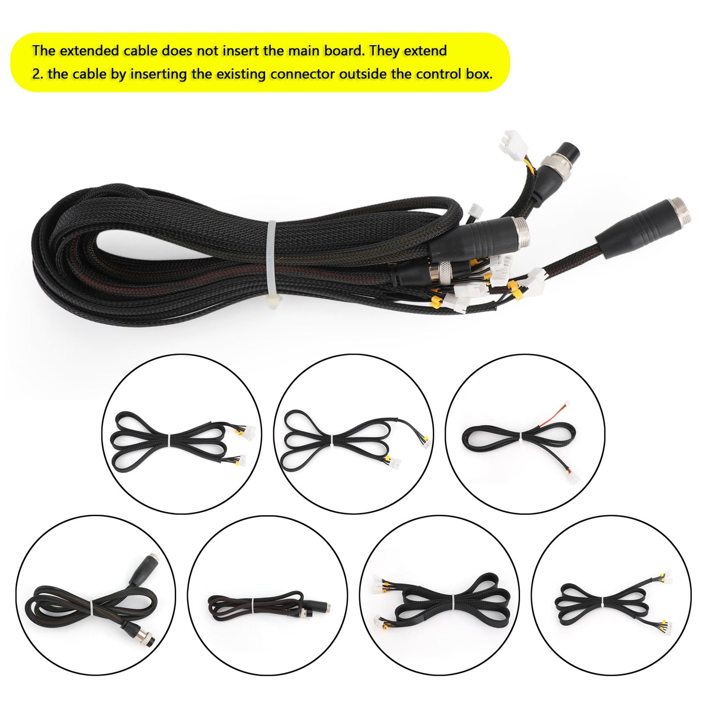 Upgrade 3D Printer Extension Cable kit fit for CR-10/CR-10S Series 3D Printer