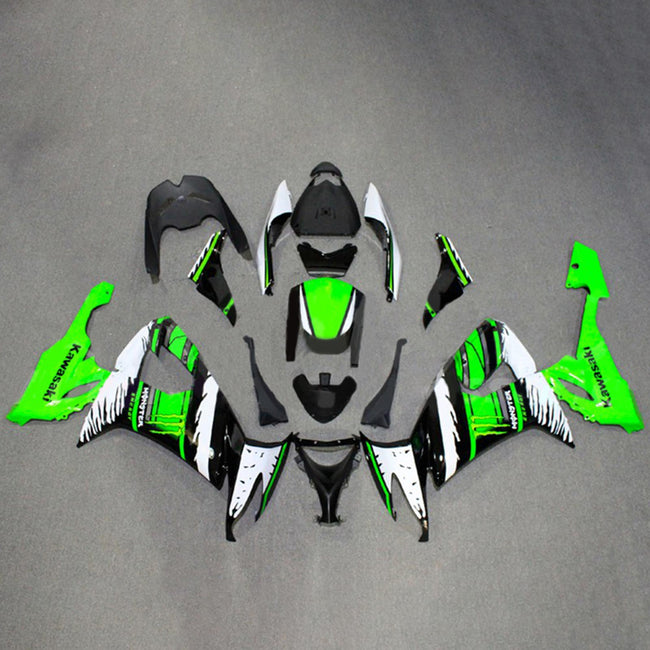 2008-2010 Kawasaki ZX10R Injection Fairing Kit Bodywork Plastic ABS#125