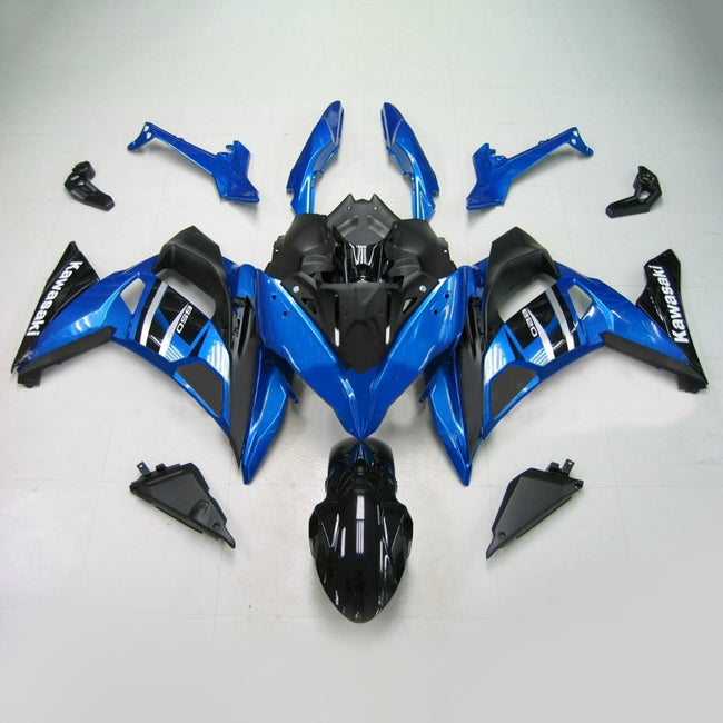 2017-2019 Kawasaki ER6F/Ninja650R Amotopart Injection Fairing Kit Bodywork Plastic ABS #102